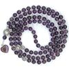 Amethyst. Semi-Precious, Gemstone, Mala, Japa, Prayer Beads