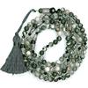 Zebra Agate, Semi-Precious, Gemstone, Mala, Japa, Prayer Beads